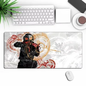 Custom Popular Series Cartoon Gaming E Sports Desk Mat Mouse Pad Xxxl Big Stock Natural Rubber