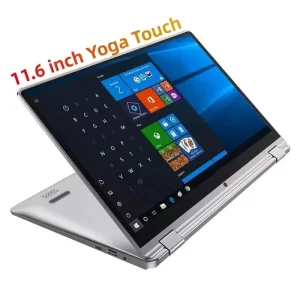 Custom Portable Mini Notebook PC 11.6 Inch Yoga Touch Screen Windows 11 Touchscreen 1TB SSD Intel N4020 Education Pocket LAPTOP