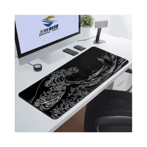 Custom Printed 3D Water-Resistant Rubber Gaming Mouse Pad Non-Slip Large Size for Office