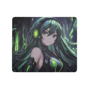 Custom Printed Glass Gaming Mouse Pad Anti-Fingerprint Easy-Clean Transparent Mouse Mat