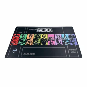 Custom Rubber Heated Stock Card Game Playmat Standard Keyboard Mouse Pad with Stitching Gaming Anime