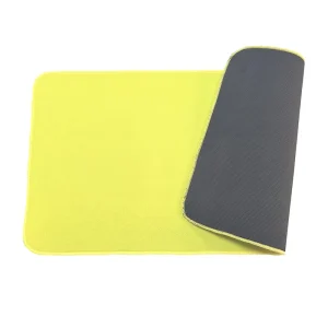 Custom Size Gaming Mouse Mat Pad Eco Friendly Neoprene & Polyester Stitched Edges for Computer & Office Use