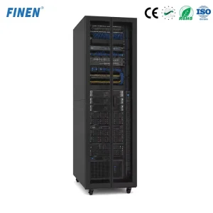 Custom Size Standing SPCC Network Cabinet with Silent Casters 42U 47U 2500kg Load Capacity