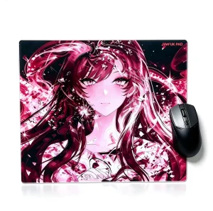 Custom Tempered Glass Mouse Pad OEM Logo for Gaming Office Desk