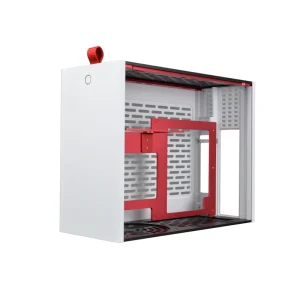 Custom Transparent Computer Cases Towers Clean RGB 120mm Cooling Fans Gaming Mini Pc Micro Itx case