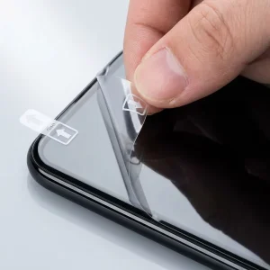 Custom Transparent Static Cling Stickers No-Residue Glue-Free Clear Vinyl Labels for Mobile Phone Tablet and Laptop