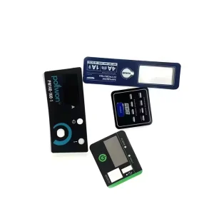 Custom UV-Resistant Printed Electrical Control Panel Label Nameplate Overlay Graphic Stickers