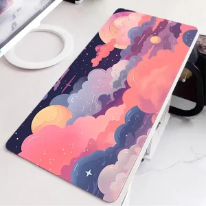Custom Waterproof Heated Gaming Anime Rubber Extended Full Color Design Printed Mouse Pad