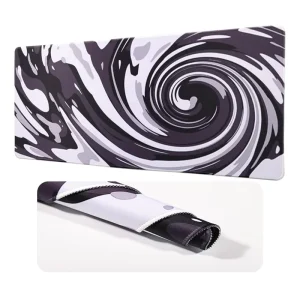 Custom XXL Rectangular Gaming Mouse Pad with Stitched Edge Office Desk Mat