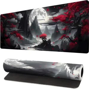 Custom XXL XL Waterproof Mousepad Full Color Cartoon Design Stitched Edge Esports Gaming Laptop Tabletop Mat Mouse Pad
