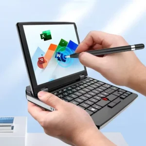 Customizable 7 Inch Pocket Small Notebook PC for Student Touch Screen Win 10 Intel Alder Lake N95 Portable Mini Laptop