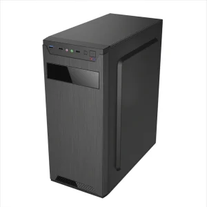 Customizable Logo ATX Mid Tower PC Case for Gaming and Business