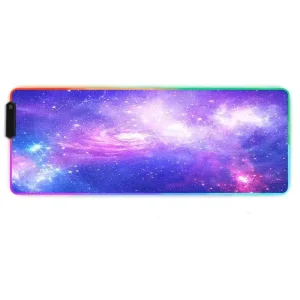 Customizable RGB Gaming Mouse Pad LED Lights Cartoon Scratch Proof 3 4mm Thick Customized Size Made Natural Rubber Stock Color
