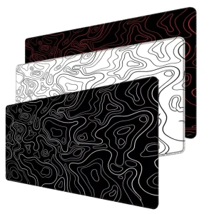 Customizable XXL Rubber Gaming Mousepad Waterproof Polyester Fabric Desk Mat with Custom Logo Sublimation Mouse Pads