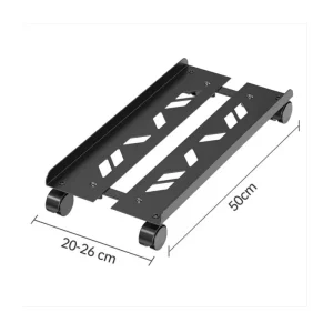 Customize PC Stand Computer Tower Stand Adjustable Mobile CPU Stand PC Tower Stand with Rolling Caster Wheels