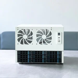 Customized 9-Bay NAS Server Case ATX ITX Mini Tower with Fan Cooler