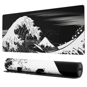 Customized Logo Extended XXL Large with Stitched Edges Non Slip Rubber Base Mousepad Computer Pad Keyboard Mouse Pad