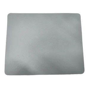 Customized Premium Textured Leather Gaming Mouse Pad Waterproof Scratch Proof Large Gray Pink