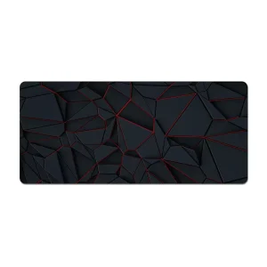 Cyberpunk Esports Style Gaming Mouse Pad with Multi-Size Lock Edge and Natural Rubber Base