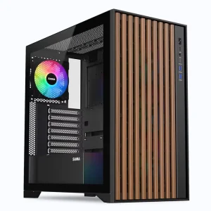 DIY ATX Wooden Mid Tower Gaming PC Case
