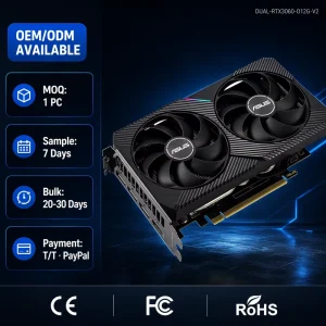 DUAL RTX 5050 O8G New Desktop Graphics Card GDDR6 128 Bit Interface Fan Cooling Price Negotiable Invoice Available