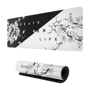 Death Life Gaming Large Customized Mouse Pad Non Slip Rubber Waterproof Stock