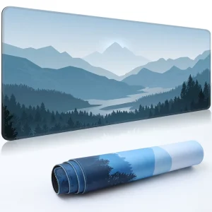 Desk Gaming Mat Large Mouse Pad Mat with Non Slip Base