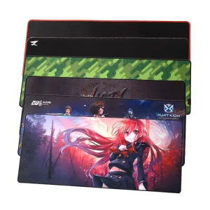 Deskmat Rubber Pads Customized Personalized Printing Gaming Table Mats Smooth Mouse Pad for Gamer
