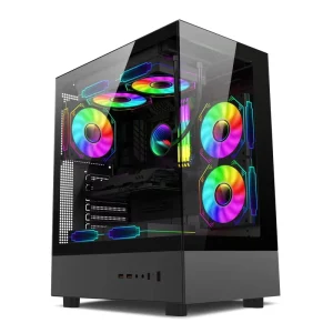 Desktop ATX Tempered Glass Gaming Case