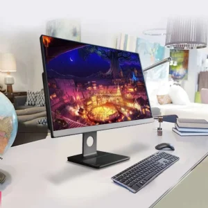 Desktop Gaming PC AMD Mini PC Full HD Monoblock 27inch Touch Screen All in One PC Gamer Computer SSD HDD