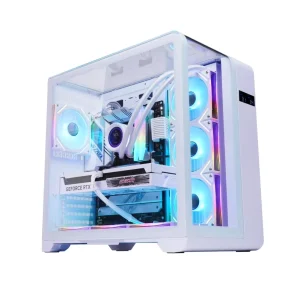 Desktop Gaming PC Case ATX Full Tower Tempered Glass