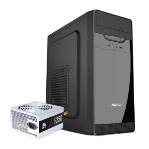 Desktop PC Case with Power Supply Mid Tower ATX PSU OEM ODM PC Cabinet