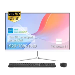 Desktop Pc All in One Win11 White Computer Set All In One Pc for Business All in One Pc Ready to Ship Pc Gaming Setup All in One