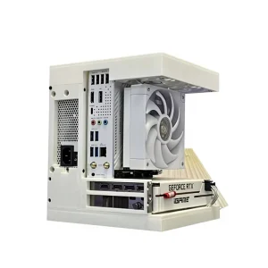 Desktop Sea View Room Computer ITX Small Case Supports 17X17 17X19 Motherboard SFX Power Supply USB Front Ports