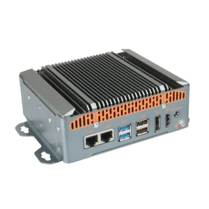 Din Rail Fanless Mini PC 2 Ethernet 2Com 4USB Intel N100 N150 N305 1*DDR4 1*HD DP Type C X86 Barebone Industrial Mini PC