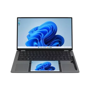 Dual Screen Business Laptop 15.6+7 Inch N150 Laptops Brand New High Performance Notebook for Office Work PC