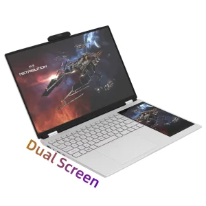 Dual Screen Touch Intel Celeron N150 Laptop 16GB/32GB 512GB/1TB Metal Slim Windows 11 for Student Learning