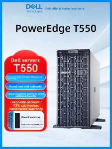 Dual-Socket T550 Tower Server with Xeon Silver/Gold Processors for GPU-Accelerated Computing