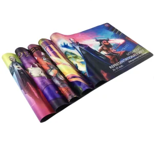 Durable Sublimation Printed 900x400x2mm Anti Slip Rubber Comfortable Fabric Surface Mouse Pad for Gaming E Sports Use