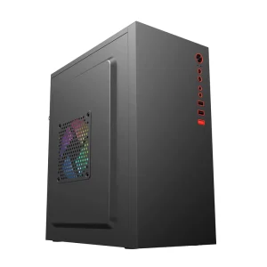 Dynamiter M-ATX/ITX Compatible Lightweight PC Case 4 PCI-E Slots Mid Tower Desktop Computer Case