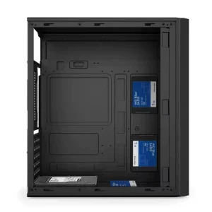 E-ATX Full Tower Computer Case, Side Panel Window, 7 Expansion Slots, 360mm AIO Water Cooling