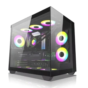 E-ATX Full Tower Gaming Computer Desk Case