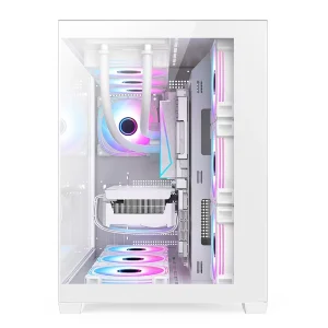 E Sports Desktop Computer Gamers Wide Body Internet Cafes ATX Large Chassis Air Cooled Mid Tower OEM ODM Computer Case Stock
