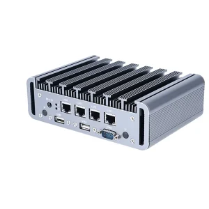 ECSUU Mini PC Computer With Intel 7th Core I5 I7 I3 CPU VGA 4USB 6LAN Rs232 Net Mini Pcs Wifi Barebone