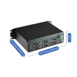 EDM-Q06A EtherCAT Bus 6-Axis Motion Controller 24V PLC Pulse Servo Control