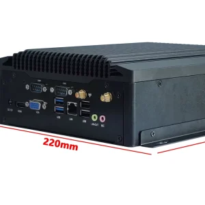 ELSKY Desktop Pc Meteor Lake Ultra7 165U M.2 SATA PCIE SODIMM DDR5 96GB 6USB VGA Four Display Fanless Pc Mini Pc I7 13th Gen