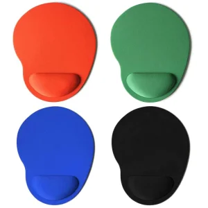 EVA Wristband Gaming Mouse Pad Solid Color for PC and Laptop