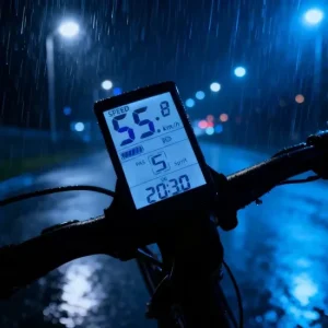 Ebike Accessory Display for Daily Use with Speed Mileage Bike Computer