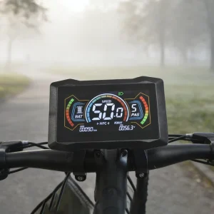 Ebike LCD Display Factory for City Commuting with Speed and Mileage Bicycle Computer
