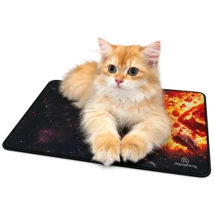 Eco Friendly Natural Rubber Mouse Pad Waterproof Stitched Edge Anti Slip Custom Logo for Office Desk and Gaming Use